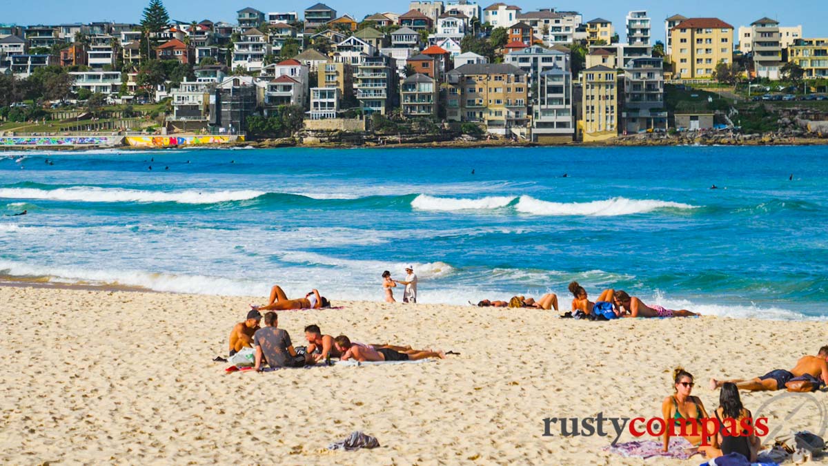 Bondi Beach - can still be good for a dip in cooler months, Sydney